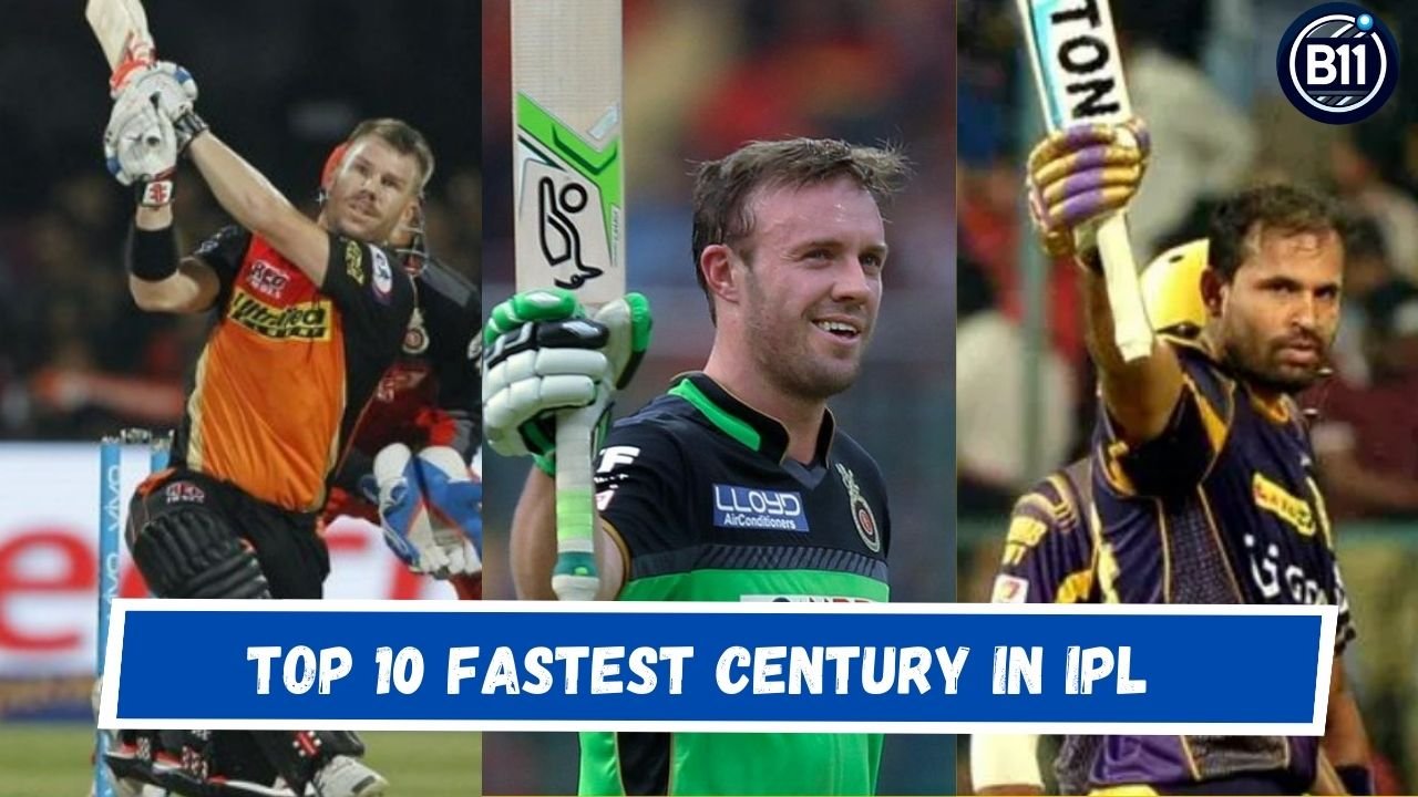 Top 10 Fastest Century in IPL