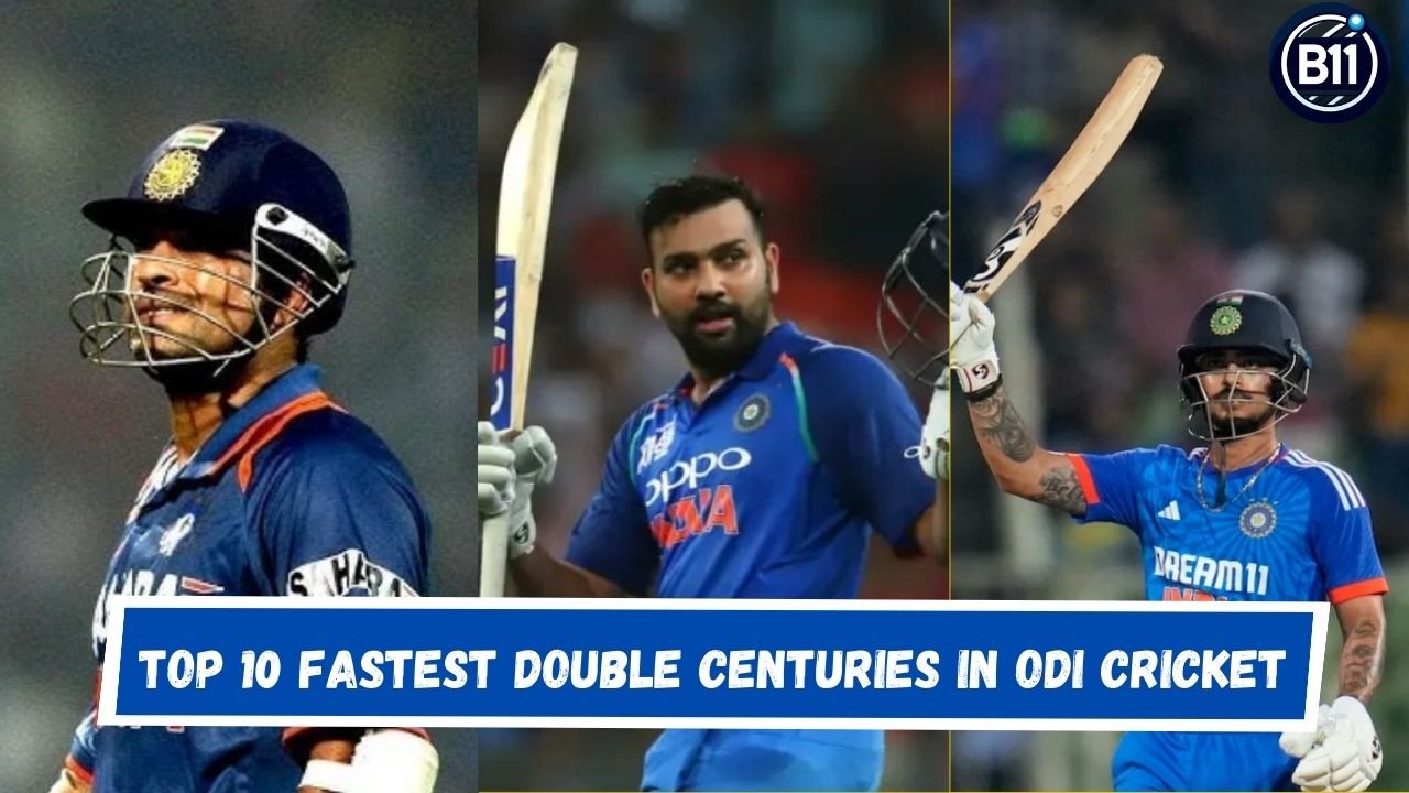 Top 10 Fastest Double Centuries in ODI Cricket