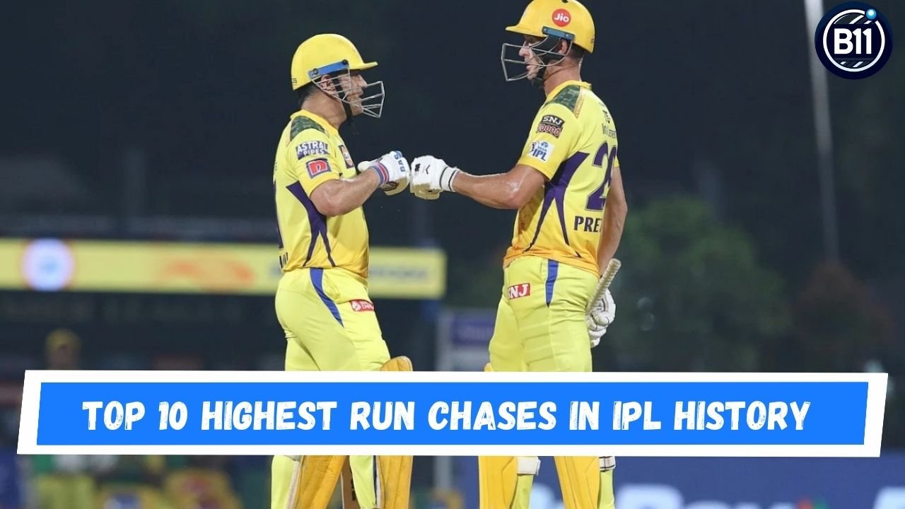 Top 10 Highest Run Chases in IPL History