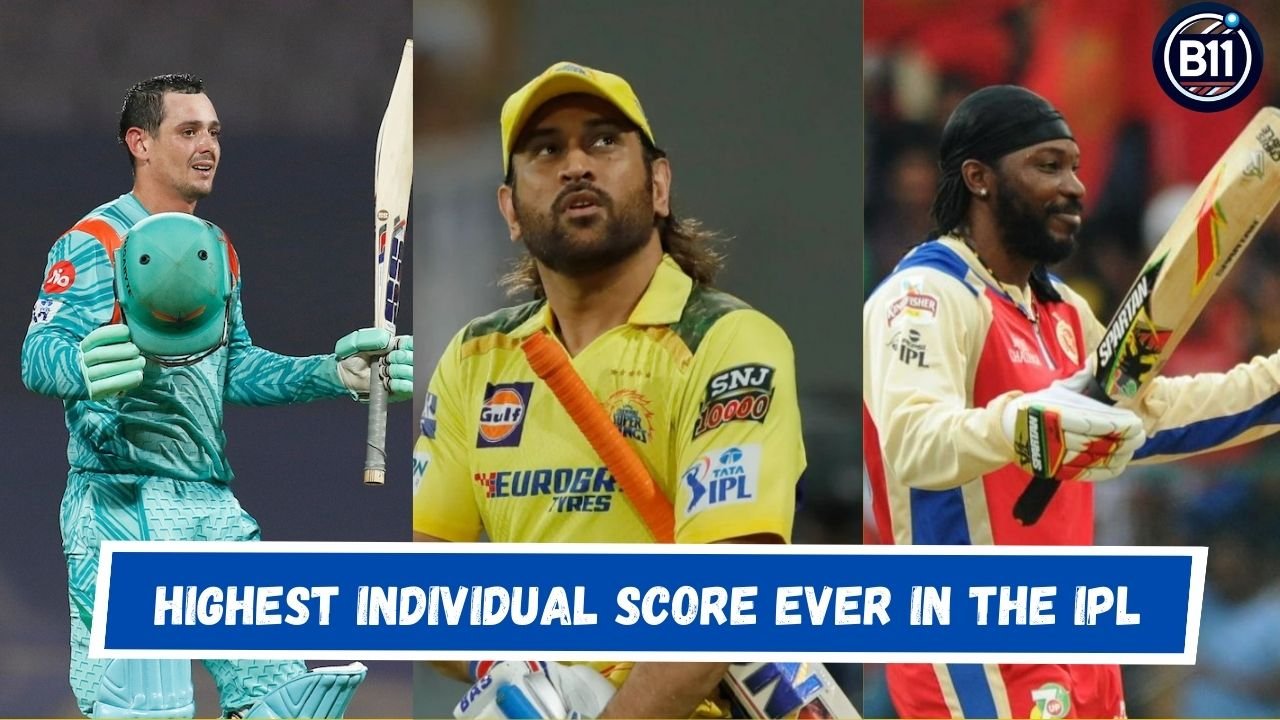 The Highest Individual Score Ever in the IPL