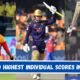 Top 10 Highest Individual Scores in PSL