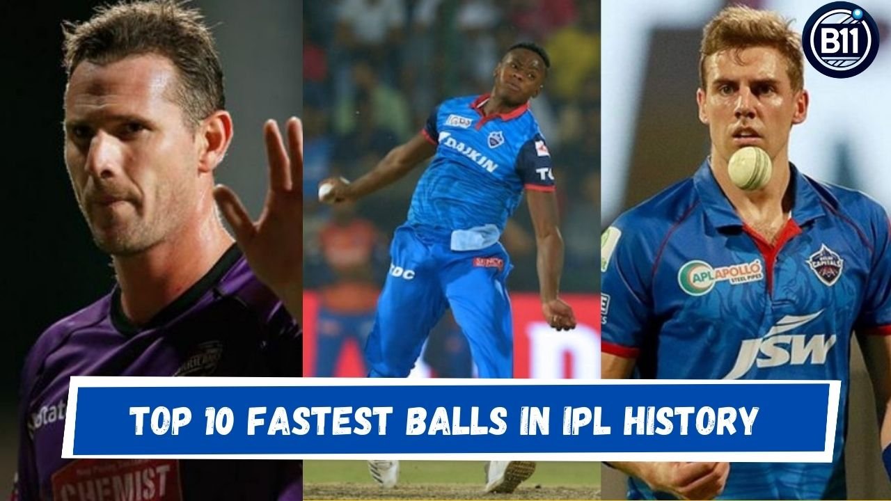 Top 10 Fastest Balls in IPL History