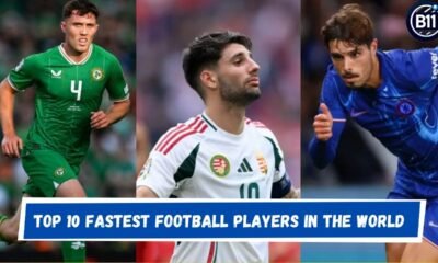 Top 10 Fastest Football Players in the World for the 2024