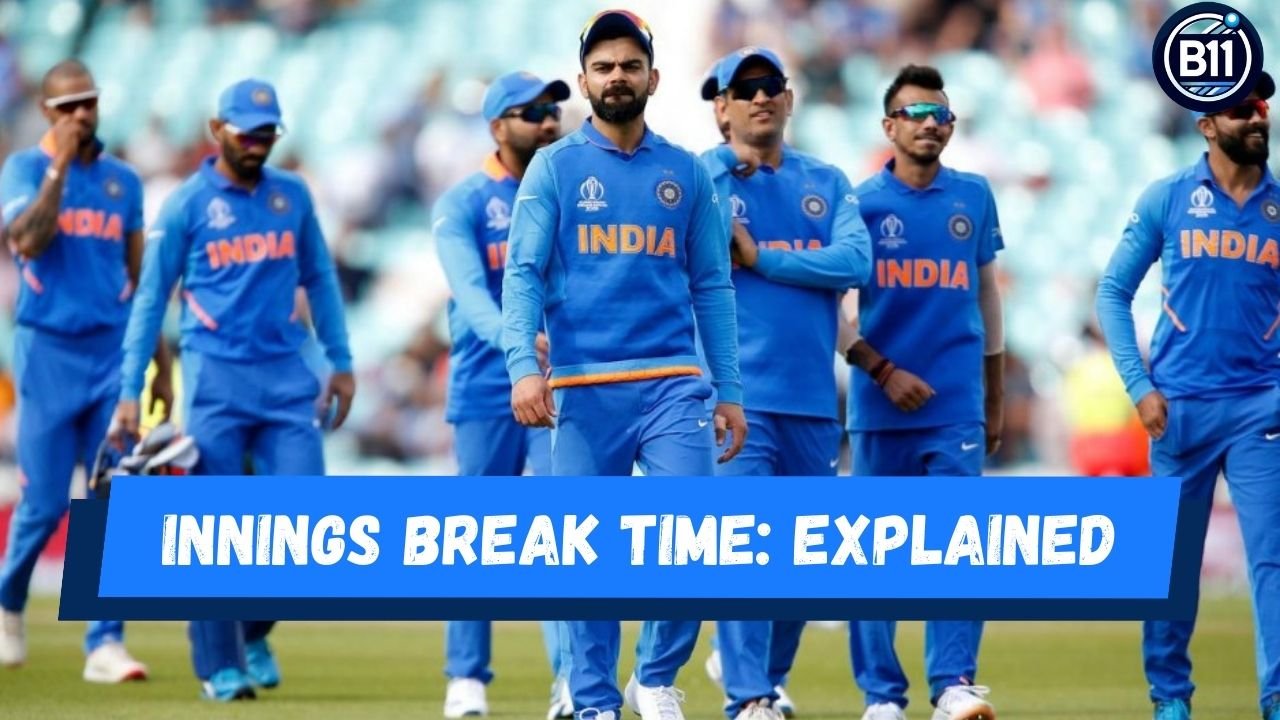 Innings Break Time in ODI, T20I, and Test Matches 2024