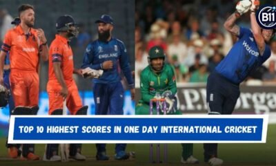 Top 10 Highest Scores in One Day International Cricket