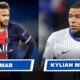 Neymar vs Kylian Mbappé