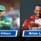 AB de Villiers vs Brian Lara: Comparing Legends