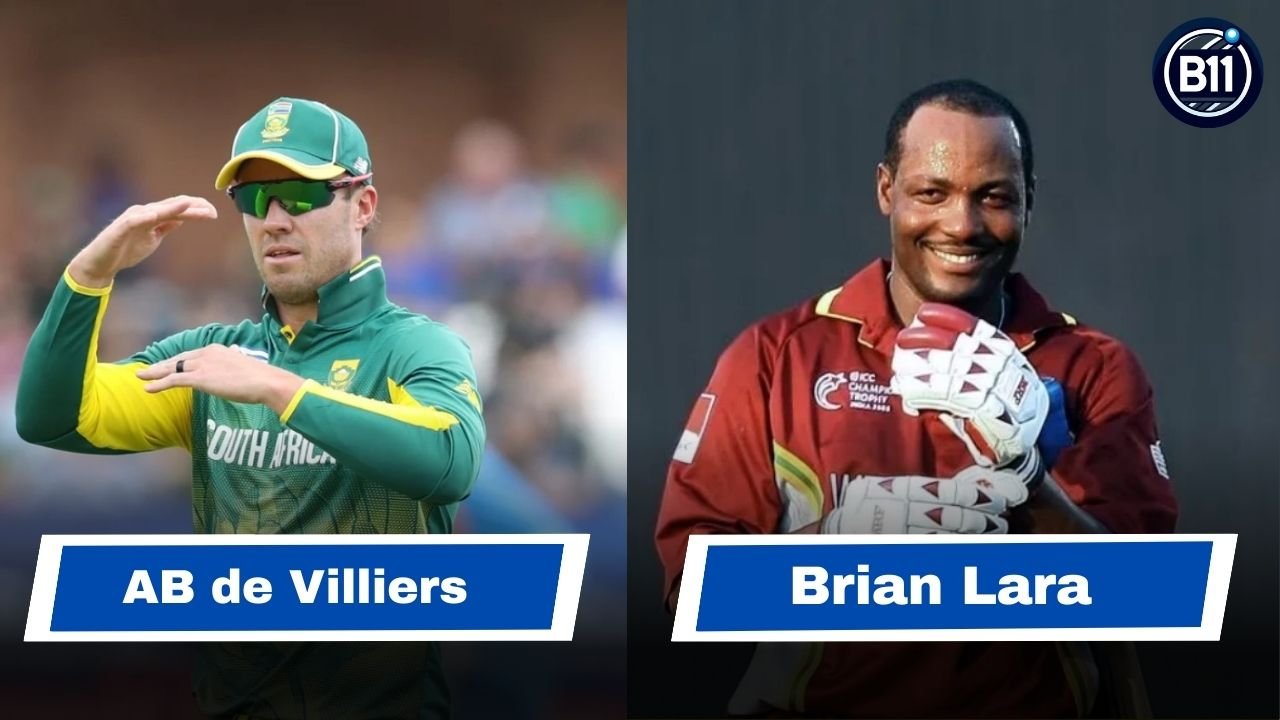 AB de Villiers vs Brian Lara: Comparing Legends