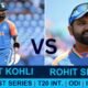 Virat Kohli vs Rohit Sharma: Battle of Legends