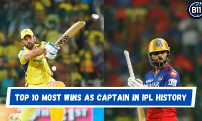 Top 10 Most Wins as Captain in IPL History