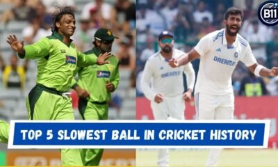 Top 5 Slowest Ball in Cricket History