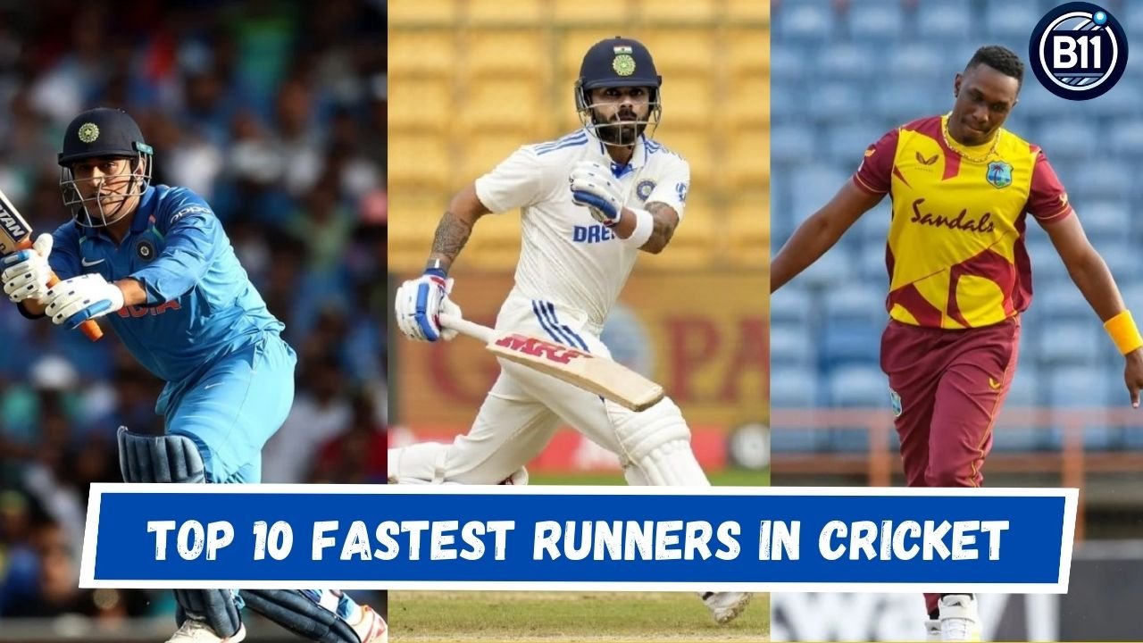 Top 10 Fastest Runners in Cricket