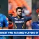 Top 5 Highest Paid Retained Players of IPL 2025