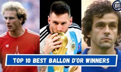 Top 10 Best Ballon d'Or Winners