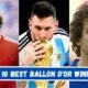 Top 10 Best Ballon d'Or Winners