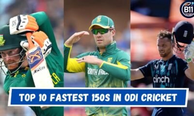 Top 10 Fastest 150s in ODI Cricket History