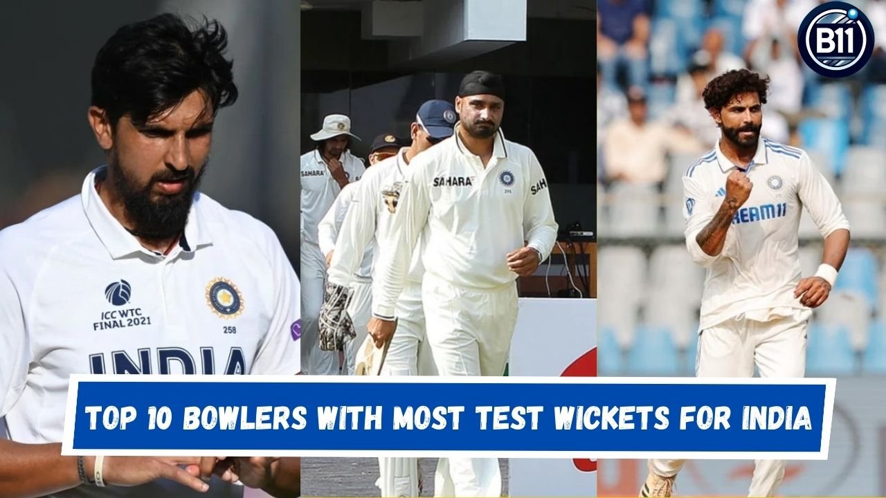 Top 10 Bowlers With Most Test Wickets for India