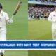 Top 5 Australians with Most Test centuries vs India